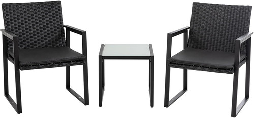 Pieces wicker patio bistro - wicker,